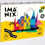 Imanix: klocki magnetyczne zestaw CLASSIC 60 el.