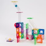 Imanix: klocki magnetyczne zestaw SLIDE / kulodrom 70 el. - obrazek 2