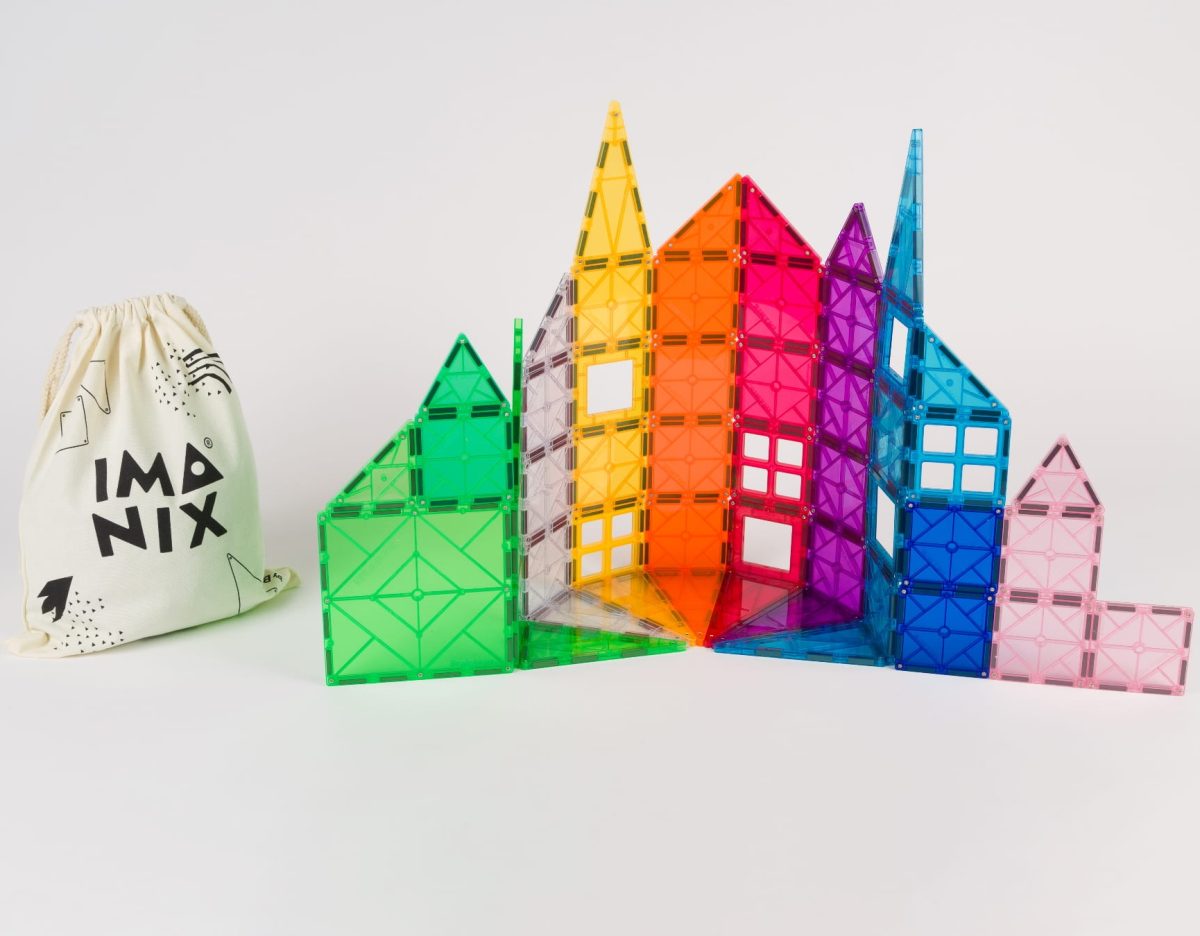 Imanix: klocki magnetyczne zestaw CLASSIC 100 el. - obrazek 3