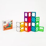 Imanix: klocki magnetyczne zestaw DOORS & WINDOWS 16 el.