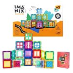 Imanix: klocki magnetyczne zestaw COOL WINDOWS 20 el.