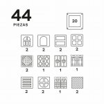 Imanix: klocki magnetyczne zestaw COOL WINDOWS 20 el. - obrazek 5