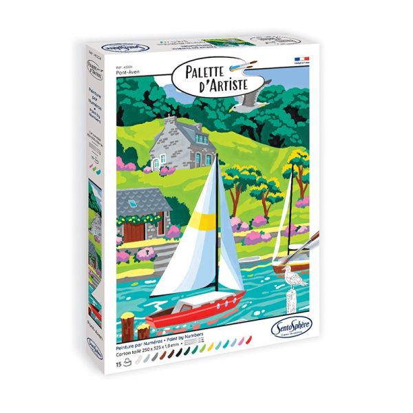 SentoSphere: PALETA ARTYSTY - Pont-Aven / malowanie po numerach