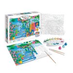 SentoSphere: PALETA ARTYSTY - Błękitna Willa / malowanie po numerach - obrazek 2