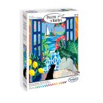 SentoSphere: PALETA ARTYSTY - KOT W OKNIE / malowanie po numerach - obrazek 2