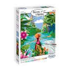 SentoSphere: PALETA ARTYSTY - Laguna w Tajlandii / malowanie po numerach