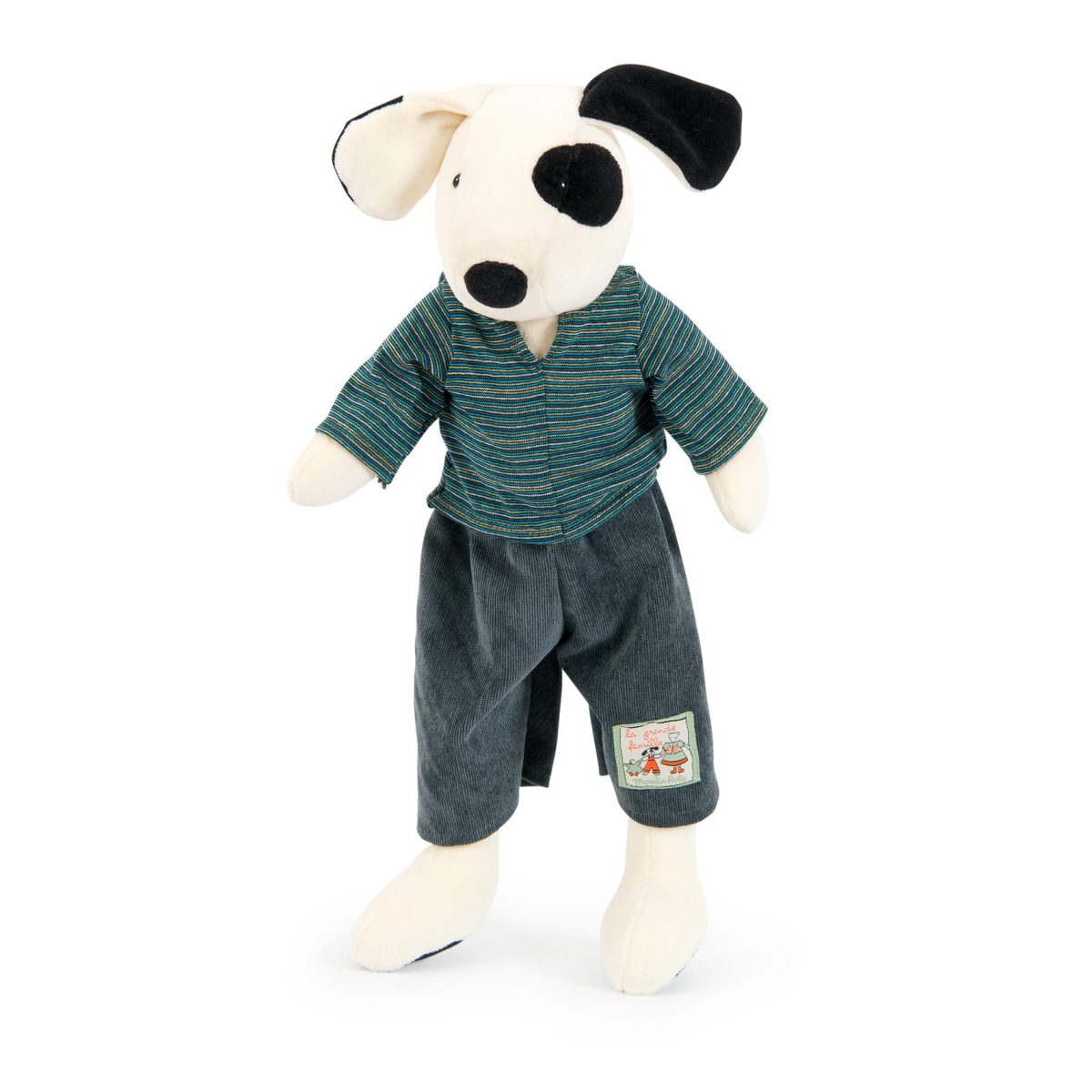 632119_3 Moulin Roty: Maskotka pies Julius 50 cm / La Grande Famille - obrazek 3