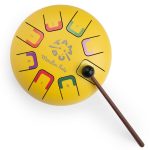 Moulin Roty: Bębenek językowy żółty LES POPIPOP