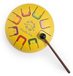 Moulin Roty: Bębenek językowy żółty LES POPIPOP