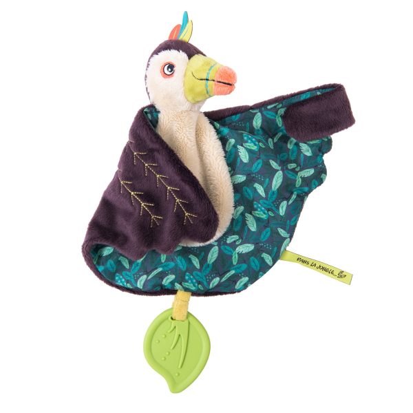 Moulin Roty: Maskotka przytulanka ptak Pakou / Dans La Jungle