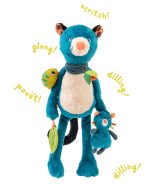 Moulin Roty: Maskotka aktywizująca pantera ZIMBA / Dans La Jungle - obrazek 2