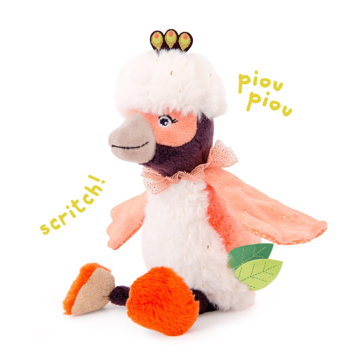 668080_7 Moulin Roty: Maskotka aktywizująca PTASIE GNIAZDO / Dans La Jungle - obrazek 3