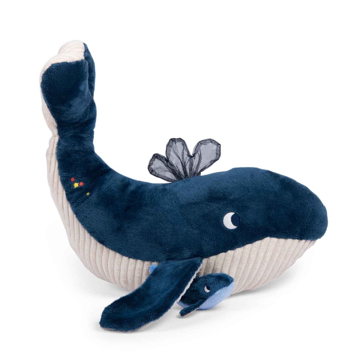 Moulin Roty: Maskotka WIELORYB 54cm / Les Aventures de Paulie - obrazek 1