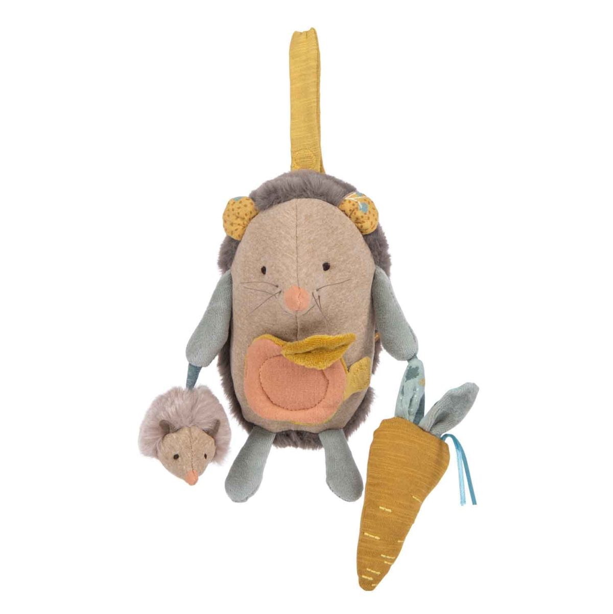 678075_2 Moulin Roty: Zawieszka aktywizująca jeżyk / Trzy Małe Króliczki - obrazek 4