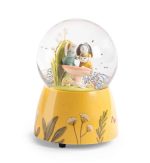 Moulin Roty: Kula śnieżna z pozytywką 10,5x15 cm / Trzy Małe Króliczki