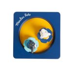 Moulin Roty: Pozytywka drewniana PUCE & PILOU - obrazek 2