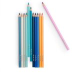 Moulin Roty: Zestaw 12 kredek NIEBO z kartami - obrazek 3