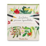 Moulin Roty: Markery akwarelowe 12 szt. OGRÓD / Le jardin du Moulin