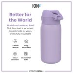ION8: Butelka termiczna 320ml Playful Periwinkle - obrazek 4