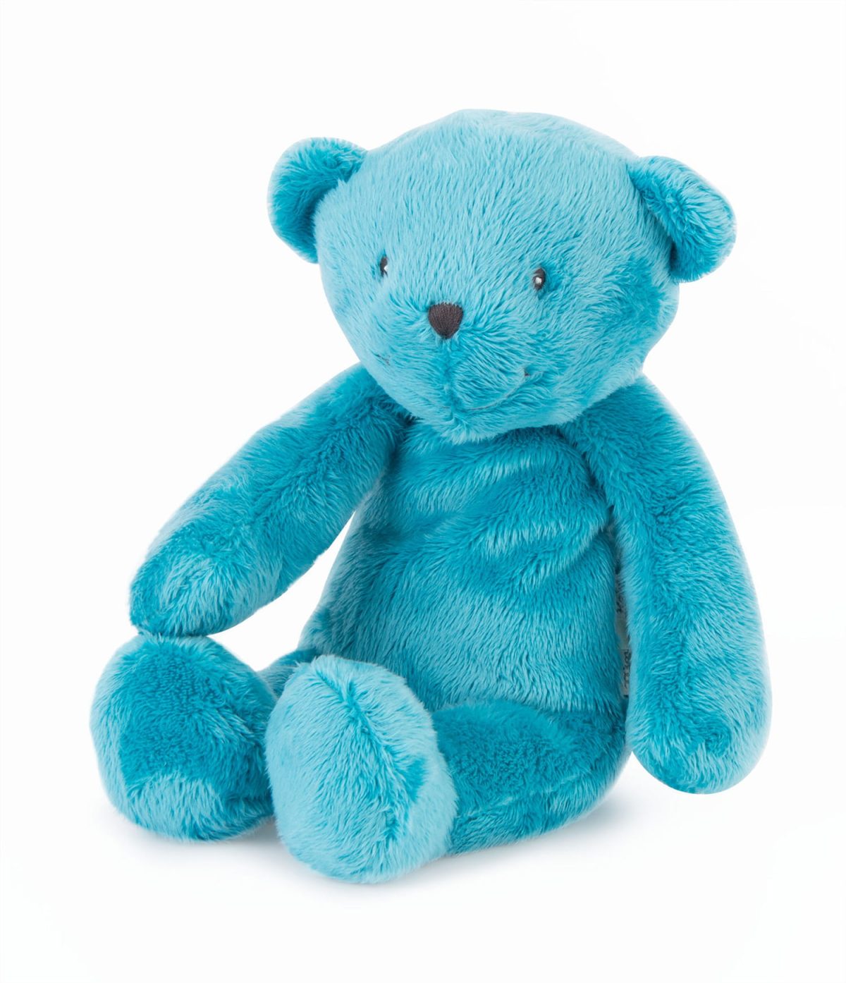 Moulin Roty: Maskotka miś charytatywny niebieski 30cm / Les P’tits Doudous - obrazek 1