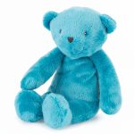 Moulin Roty: Maskotka miś charytatywny niebieski 30cm / Les P’tits Doudous