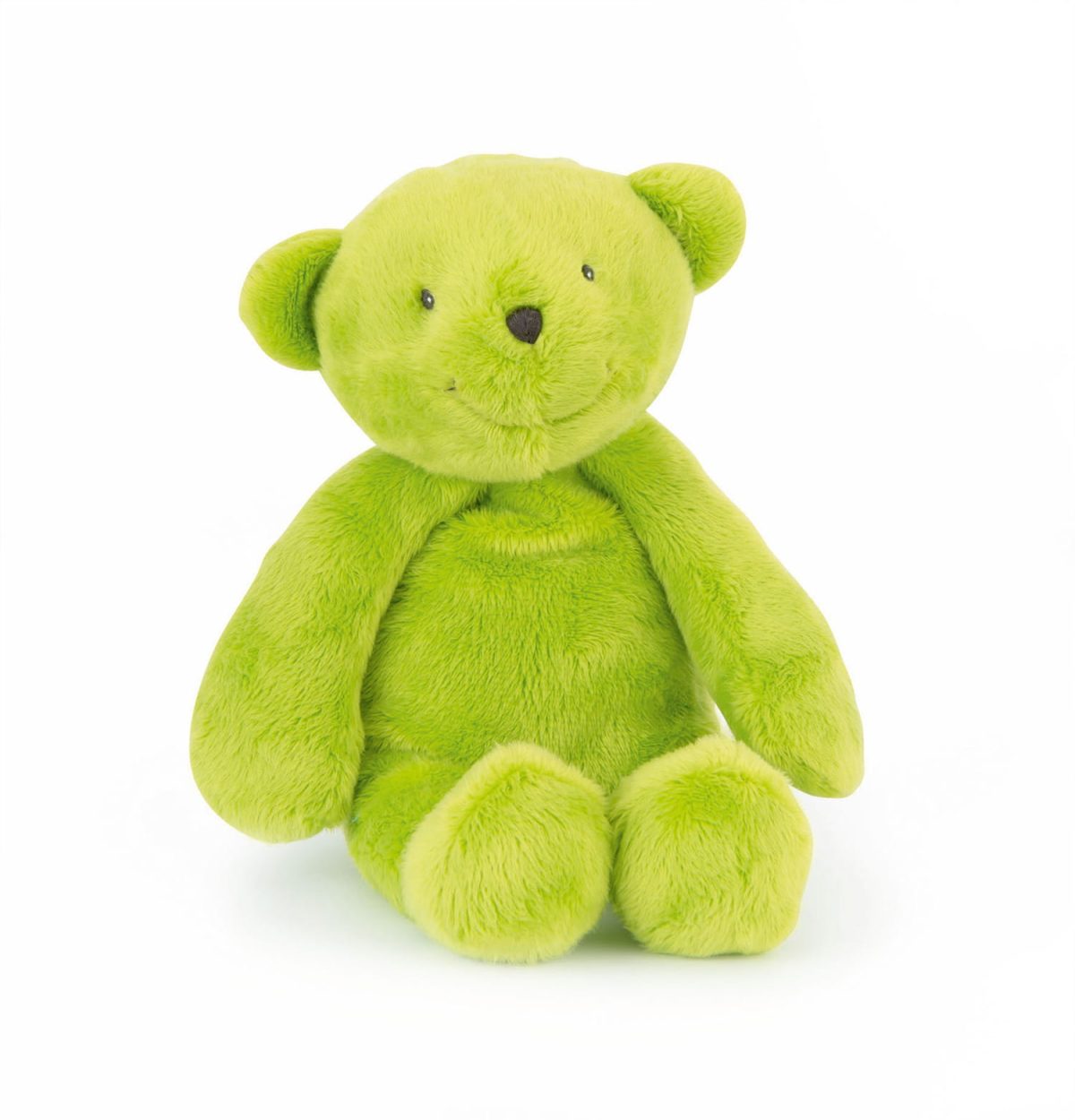 Moulin Roty: Maskotka miś charytatywny zielony 30cm / Les P’tits Doudous - obrazek 1