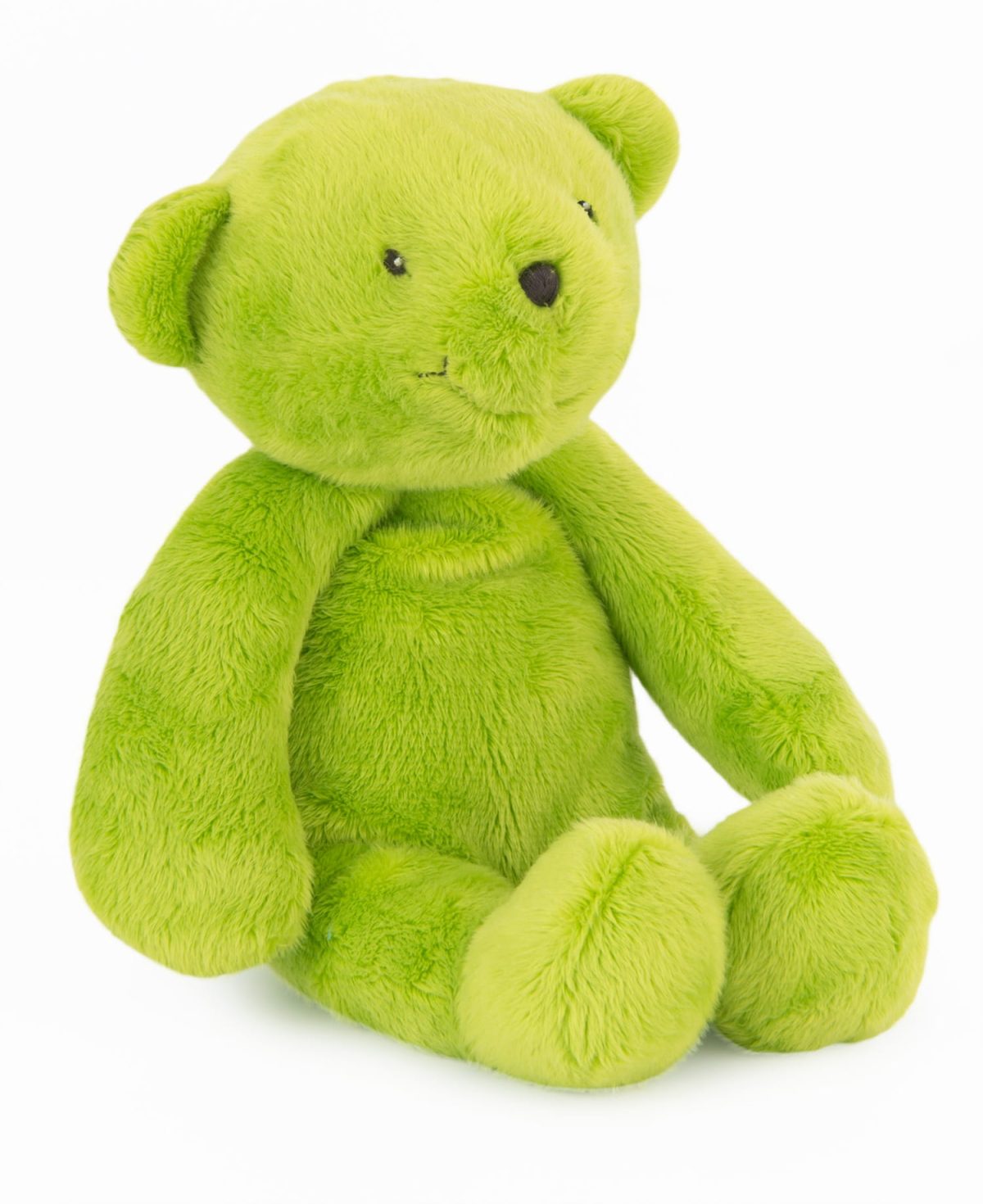 Moulin Roty: Maskotka miś charytatywny zielony 30cm / Les P’tits Doudous - obrazek 2