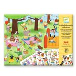 Djeco: Zestaw kalkomanii - IMPREZA 5+