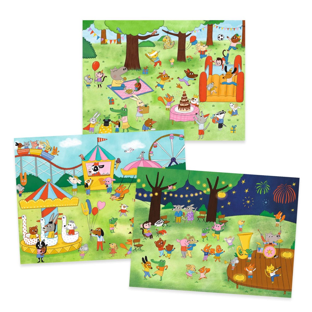 Djeco: Zestaw kalkomanii - IMPREZA 5+ - obrazek 2