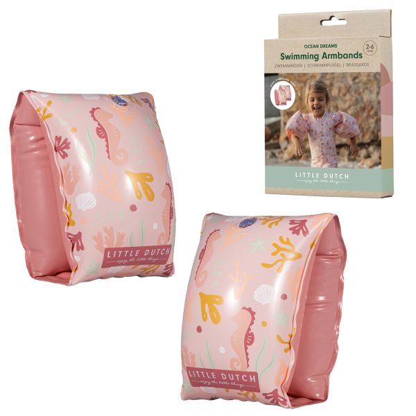 Little Dutch: rękawki do pływania Pink Ocean Dreams