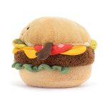 JellyCat: Wesoły Burger 11 cm - obrazek 2