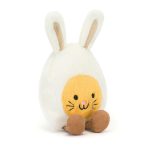 JellyCat: Wesołe jajko z uszami królika 14cm