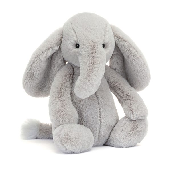JellyCat: Nieśmiały Słonik Thuddeus Luxe 31 cm