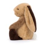 JellyCat: Króliczek Patchwork Brązowy 31 cm - obrazek 2