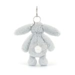 Jellycat: Breloczek Króliczek Srebrny 18 cm - obrazek 2