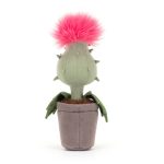 Jellycat: Kwiatek Głodomorek Priscilla Różowa 20 cm - obrazek 2