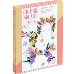 Djeco: Zestaw artystyczny - KWIATOWE OPASKI ZWIERZĄTKA 6+