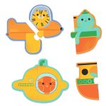 Djeco: Puzzle duo / dwuelementowe POJAZDY 2+ - obrazek 3