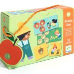 Djeco: Puzzle duo łączenie liczb 2+