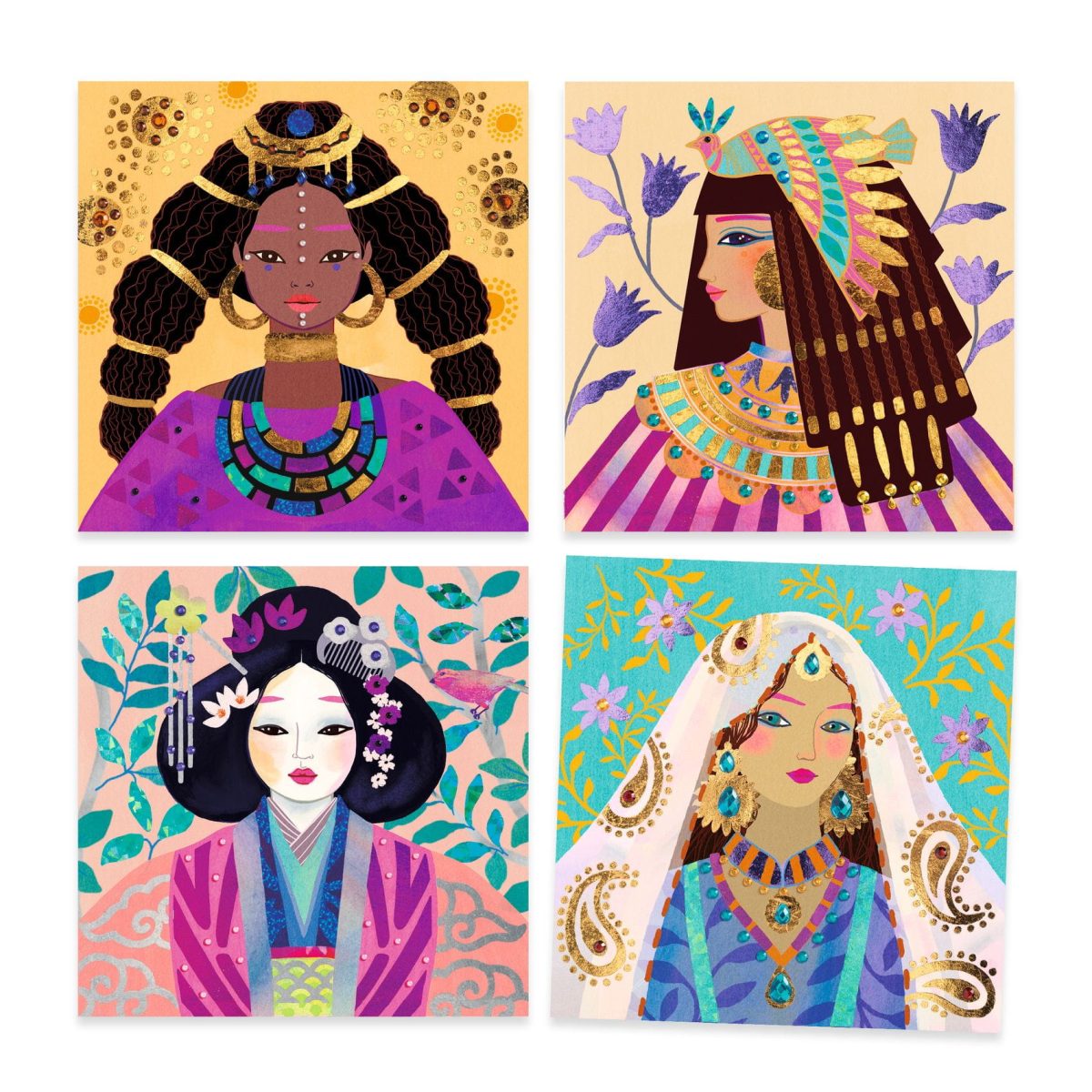 Djeco: Zestaw z folią transferową BIŻUTERIA 5+ - obrazek 2