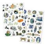 Djeco: Tatuaże LAS NOCĄ - świecące w ciemności - obrazek 2