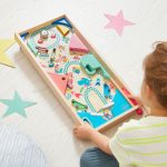 Janod: drewniana gra zręcznościowa pinball Applepop 5+ - obrazek 2