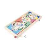 Janod: drewniana gra zręcznościowa pinball Applepop 5+