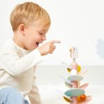 Janod: drewniany kulodrom Ptaszek Sweet Cocoon 3+ - obrazek 2