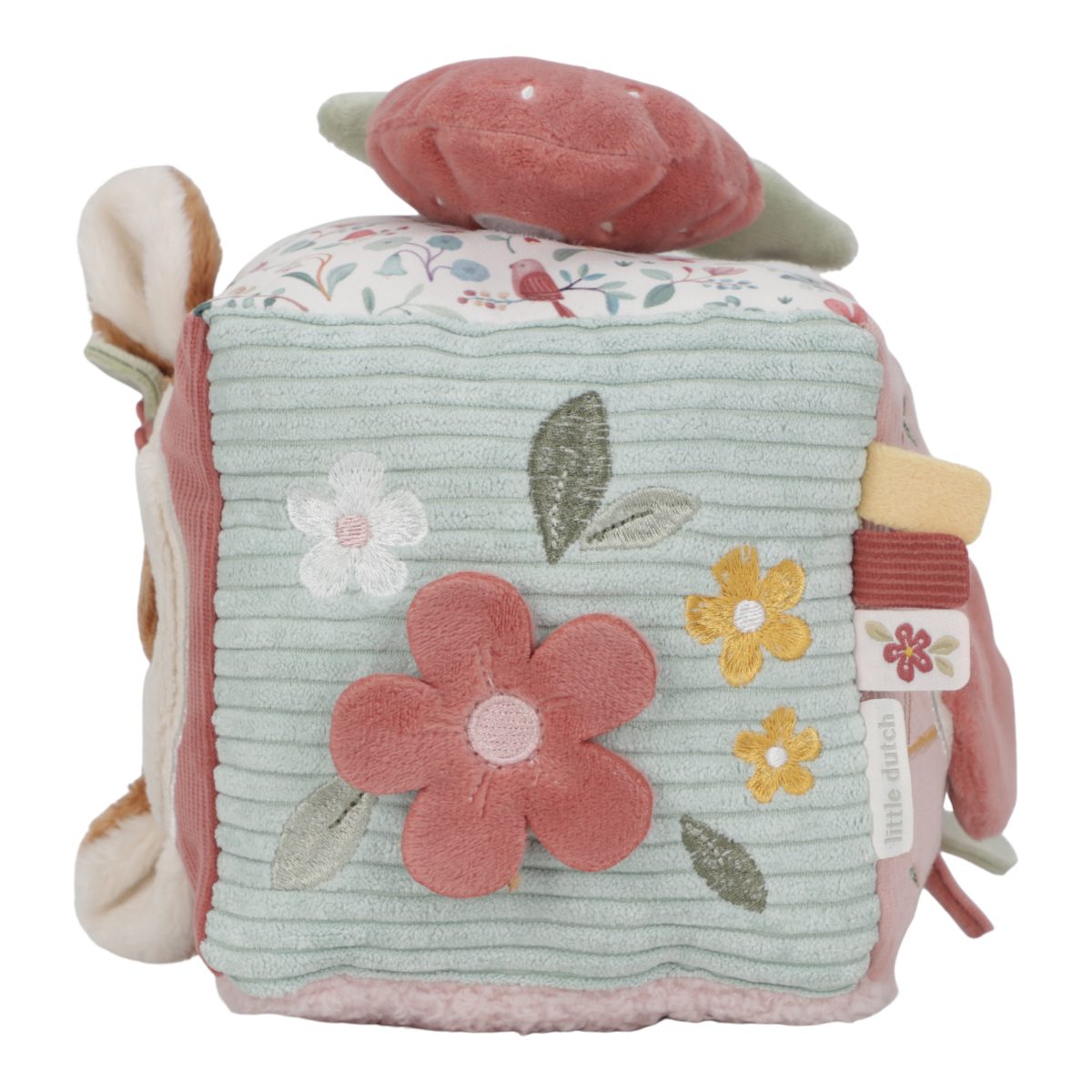 LD9009 - Product - Soft activity cube - Fairy Garden (3) Little Dutch: miękka kostka aktywizująca Fairy Garden - obrazek 3