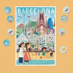 Londji: Puzzle Gaudi Sorra BARCELONA z grą obserwacyjną 50 el. - obrazek 7