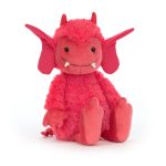 Jellycat: Gremlin Czerwony 27 cm