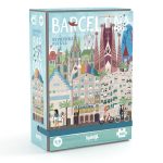 Londji: Puzzle dwustronne BARCELONA Gaudi Skyline 100 el.