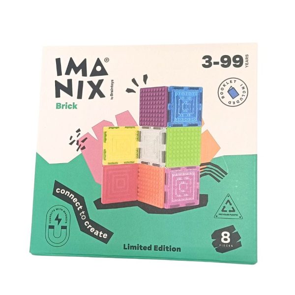 Imanix: klocki magnetyczne IMABRICK 8 el.