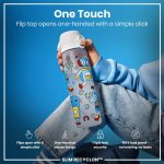 ION8: Butelka BIDON 500ml Robots - obrazek 3